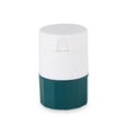 thumbnail image 1 of Wosthever Divisor de pastillas de plástico 4 en 1, taza de agua con ranura en forma de V, divisor de tableta tipo mano antideslizante, trituradora para Almacenamiento y organización del hogar Verde Wosthever HA028337-02, 1 of 5