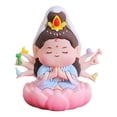 thumbnail image 1 of Figura inmortal china, escultura Feng Shui, linda colección de resina, multiusos Estilo D, 1 of 9