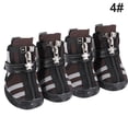 thumbnail image 1 of Greeniant Zapatos para mascotas Botas deportivas para interiores Malla Transpirable Clásico Algodón Cremallera Calzado para mascotas Ropa para mascotas marrón cuatro Greeniant PT000055-19B, 1 of 6