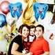 thumbnail image 2 of 4 Uds. Decoración de globos para Baby Shower, divertido globo con dientes, globo inflable con dientes, decoración de cumpleaños, 2 of 8