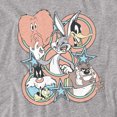 thumbnail image 2 of Looney Tunes Screen Stars Women's T Shirt, Athletic Heather, Large, 2 of 6