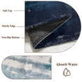 thumbnail image 6 of Abstract Gradient Blue White 2x3 Area Rugs for Living Room, Nature Minimalist Geometric Non Slip Floor Mat Washable Low-Profile Indoor Carpet for Bedroom, Dining Room, Bathroom, 6 of 9