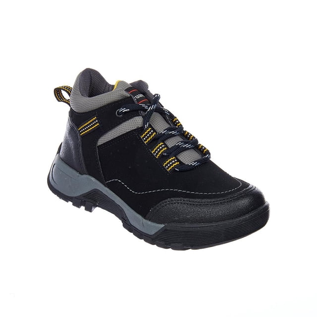 Tenis Casual Infantil Niño Casual Urbano Tipo Gamuza Negro negro 15 Incógnita 013A1D