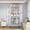 White, variant on FUTASSI P1 Medium Garment Rack,Heavy-Duty Portable Closet, Clothes Rack with Shelves and Double Rods, Rolling Clothing Rack for Hanging Clothes,30"W x 14"D x 76"H, White