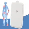 thumbnail image 4 of 10 Uds 5x9cm/2x3.5in EMS/TENS parche de botón de fisioterapia almohadillas de electrodos de masaje de meridianos reutilizables, 4 of 14