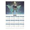 Riapawel Genshin Impact Wall Calendar 2022, Poster Calendar Room Decoration Wall for Living Room Bedroom (Venti)