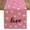 Pink, variant on Valentines Day Table Runner 36x13 Inches Love Heart Red Table Decor, Burlap Farmhouse Indoor Outdoor Holiday Anniversary Decoration for Home Party AT057-36