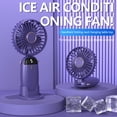 thumbnail image 5 of JELLOO Tabletop Handheld Portable Fan Five-Speed Portable Fan Folding Portable Fan Multi-Purpose Portable Fan, 5 of 5