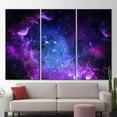 thumbnail image 2 of Galaxy Poster, View Art Canvas, Starry Canvas, Starry Sky Printed, Night Canvas, Nature Art, Landscape Printed, Milky Way Printed, Canvas Wall Decor - 3P-Gallery Wrapped, 2 of 9