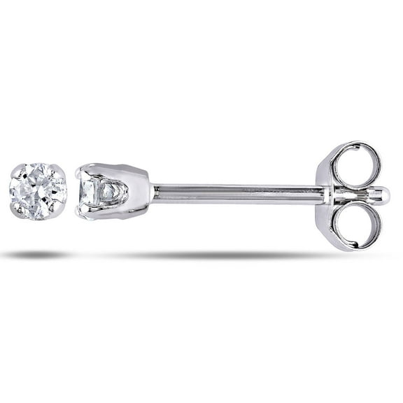 Everly Women's Diamond and 14k White Gold Earrings