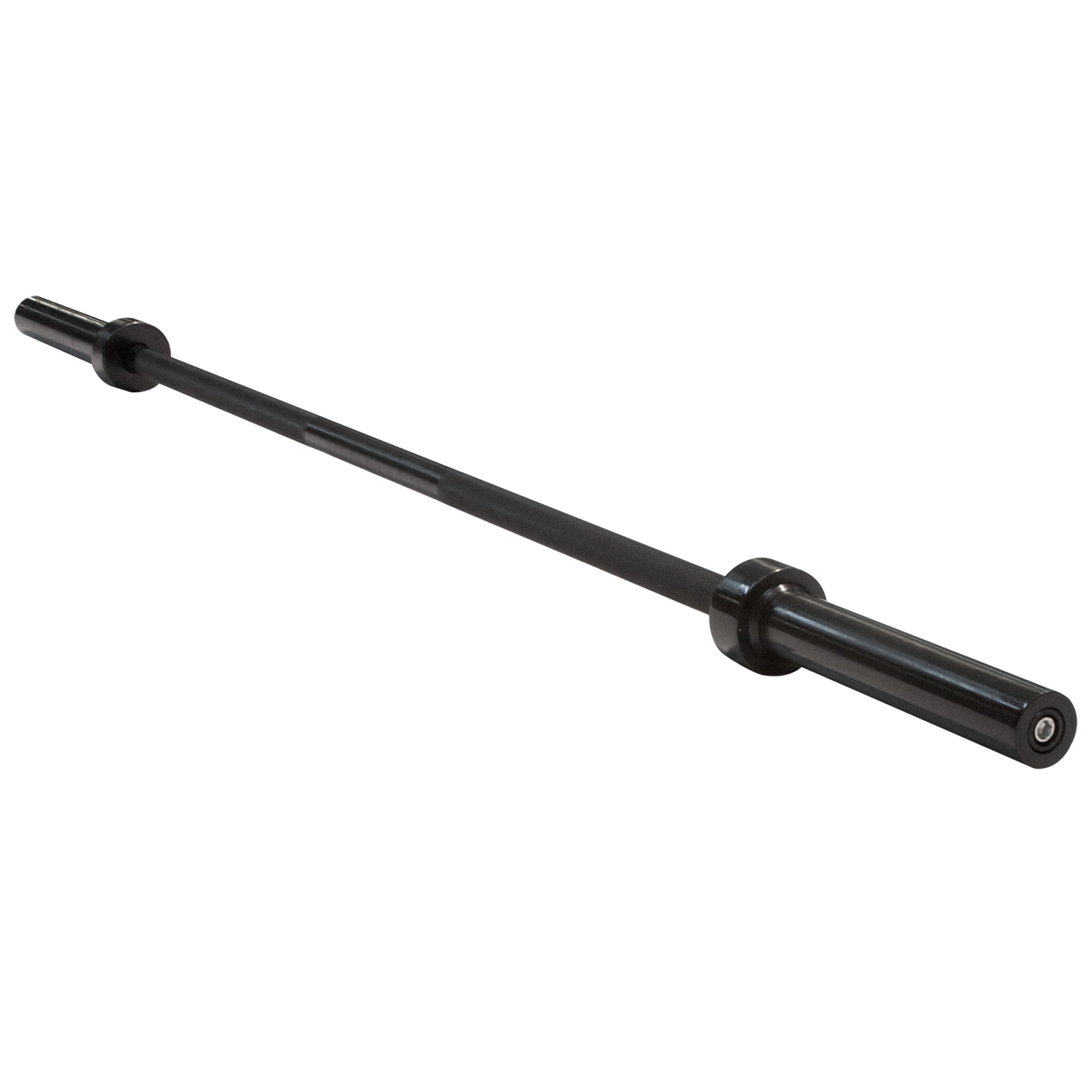 Body Solid OSR140 - 140 lb. Olympic Rubber Grip Weight Plate Set with 6'Olympic Black Bar