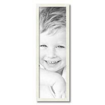 ArtToFrames 9" x 29" White Picture Frame, 9x29 inch White Wood Poster Frame (WOM-5138)