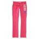 thumbnail image 1 of Aeropostale - Pantalones deportivos elásticos ajustados y acampanados para mujer, rosa, mediano Aeropostale Pantalones deportivos, 1 of 2