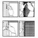 thumbnail image 5 of Xihbxyly Mosquitera Autoadhesiva para Ventanas, Fácil de Instalar, Protección Contra Mosquitos para El Hogar, La Oficina, La Cocina y El Dormitorio, Personalizable, Tamaño 130 X 150 Cm., 5 of 5