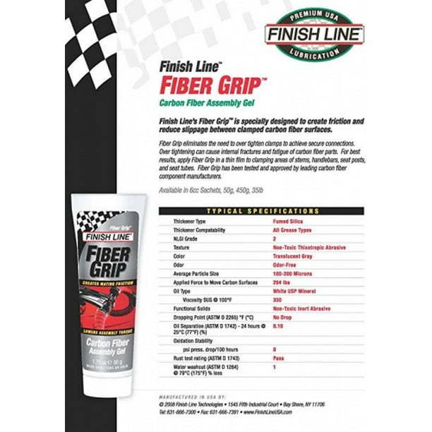 Finish line fiber grip best sale assembly gel