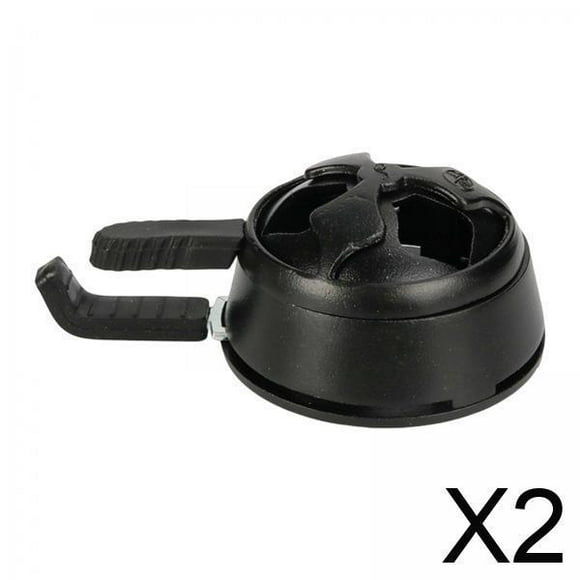 Dispositivo De Gestión Del Calor De Limpieza Rápida Y Duradera Con 2 Cuencos, Resistente Al Viento, Para Limpiador Negro