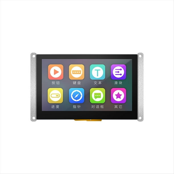 Pantalla LCD TFT TJC4827T143-011N-I-P20 de 4,3 Pulgadas, IPS, Ángulo de Visión Completo, Interfaz Serial, HMI, Pantalla Táctil.