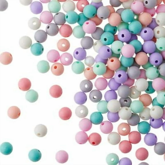 12 Pack: Mixed Sand Craft Beads - 10mm by Bead Landing