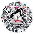 thumbnail image 1 of Paquete de pegatinas Waifus Anime de vinilo impermeable, 50 unidades, 1 of 3