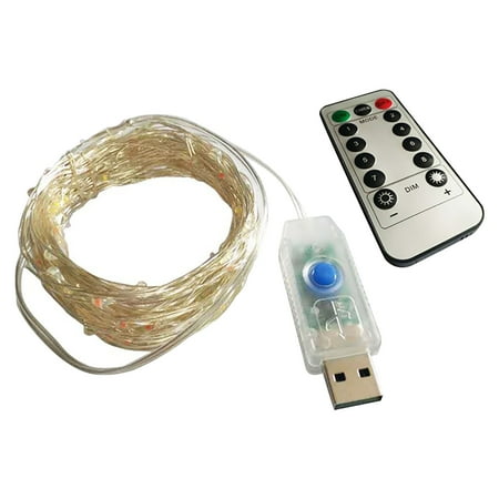 

Usb Remote Control 10m Multifunctional Decorative Lamp String Courtyard Lamp/led lights for bedroom