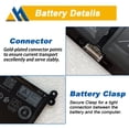 thumbnail image 4 of Batería de repuesto Mobik G91J0 41Wh 11.25V para Dell Latitude, 4 of 7