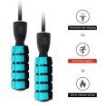 thumbnail image 4 of Cordless Jump Rope Tangle-Free Rapid Speed Skipping Ropes for Fitness Weighted Jump Rope with Non-Slip Memory Foam Handles for Kids Adults, 4 of 7