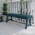 thumbnail image 2 of Highwood Weatherly 4-ft Picnic Bench - 2-Person, Eco-friendly, Synthetic Wood, 2 of 8