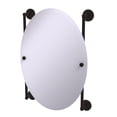 thumbnail image 1 of Que New Collection Oval Frameless Rail Mounted Mirror - QN-27-91-ORB, 1 of 1