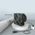 thumbnail image 4 of USB Adjustable Speed Soldering Absorber fuming Extractor Fan Filter Fan Low Noise, 4 of 8