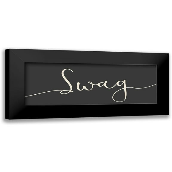 Prime, Marcus 14x7 Black Modern Framed Museum Art Print Titled - Swag