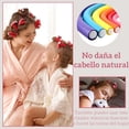thumbnail image 2 of Rizadores de Cabello Sin Calor, 42 Piezas Rizos Sin Calor para Dormir, Ondas Sin Calor de Espuma Suave Flexi, Tubos para Cabello Sin Calor para Pelo Corto y Largo-Fácil de Usar & Sin Dañar el Cabello, 2 of 5