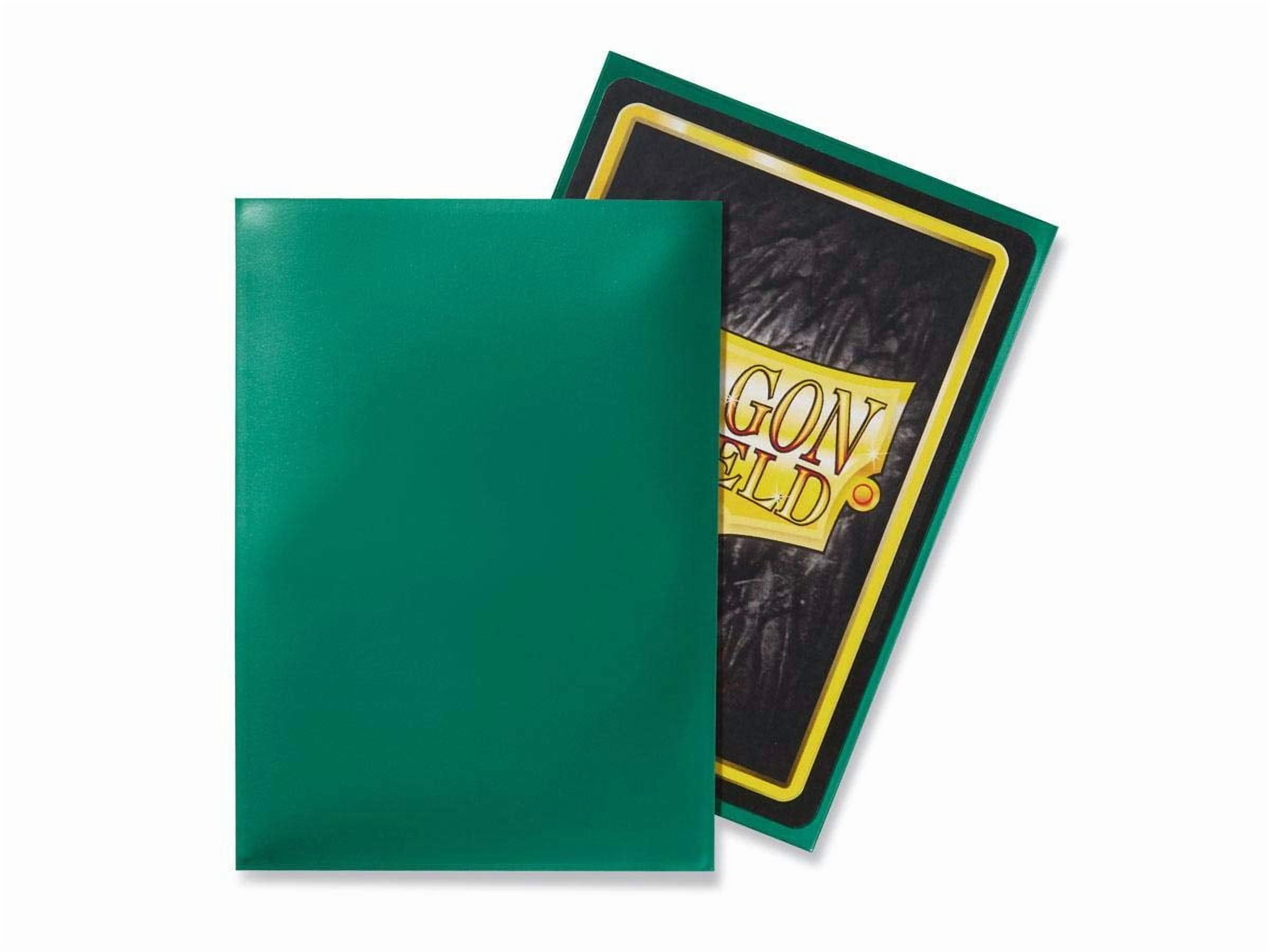 5 Packs Dragon Shield Classic Green Standard Size 100 ct Card Sleeves Value Bundle!