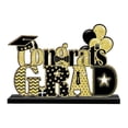 thumbnail image 4 of HUASHENG 4 Pcs 2025 Graduation Decorations Class Of 2025 Congrats Grad Centerpieces Congratulate Graduation Table Toppers For High School College Graduation (), 4 of 5