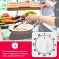 thumbnail image 2 of Portable 60 Minutes Count Down Mechanical Timer, Baking Kitchen Cooking Tool Food Preparation Mechanical Timer, Kitchen Mechanical Timer By PULMCheerger, 2 of 9