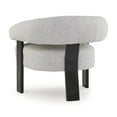 thumbnail image 5 of Signature Design by Ashley Dultish Barrel Back Accent Chair, Snow Gray, 5 of 6