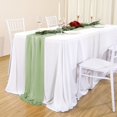 thumbnail image 2 of Wedding Arch Drapes Fabric，Easy Hanging Wedding Arch Draping Fabric，for Party Ceremony Arch Stage Decorations, 2 of 10