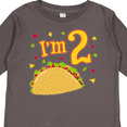 thumbnail image 4 of Inktastic I'm Two Taco Birthday Party Boys or Girls Long Sleeve Toddler T-Shirt, 4 of 5