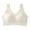 White, variant on Womens Comfortable Lace Underwear Gathered Straps Tank Top Models Soft Lightweight Wirefree Bottoming Bra Support