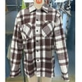 thumbnail image 7 of Woolen Shirts for Men Big & Tall S-4X Plus Size Long Sleeve Shackets Shirt with Pockets Button-Down Collared Vintage Plaid Printed Office Work Tops, 7 of 7