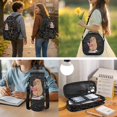 thumbnail image 5 of Yspwyqan Reading Capybara Backpack Set With Lunch Box Pencil Case Girls, 4Pcs 17 Inch Large Capacity Backpack for Boys Adjustable Straps Multi-Pocket Bags for School, 5 of 7
