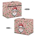 thumbnail image 3 of HELLHERO Santa Claus Sewing Machine Cover for Extra Accessories Pocket Universal Reusable Foldable, 3 of 8