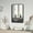 Black, variant on Emma + Oliver 20" x 30" Rectangular Wall Mirror with Black Frame, Silver Backing for Clarity and Shatterproof Glass for Entryways, Bathrooms & More