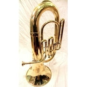 SAI Musicals Euphonium, GOLD, 3 valve with Bag and Mouthpiece Heavy GREAT sale