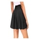 thumbnail image 1 of Falda de tenis mini elástica básica y versátil de corte A para mujer, falda de baile, 1 of 5