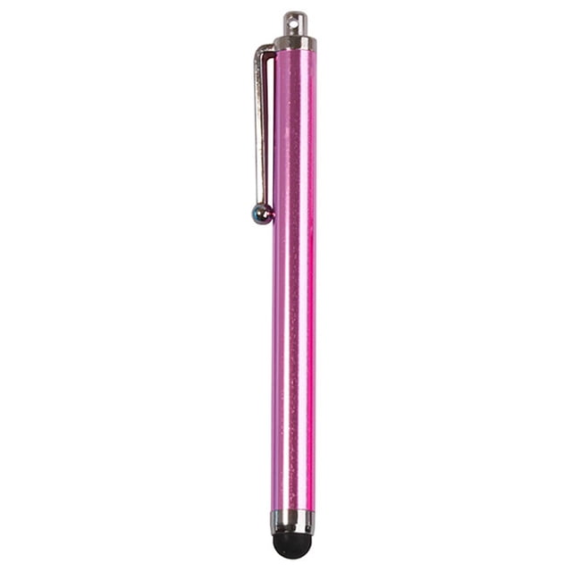 Inteprter Plumas capacitivas Pluma de pantalla táctil resistente al desgaste Lápiz óptico de alta flexibilidad Escritura Velocidad de respuesta Electrónica Rosa roja