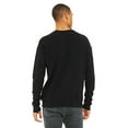 thumbnail image 2 of Bella Canvas Men`s Drop Shoulder Fleece, S, Black, 2 of 3