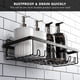 thumbnail image 3 of Estante Organizador de Carrito de Ducha (Paquete de 2) Accesorios de BañO Estantes de Cesta con Ganchos Almacenamiento de Ducha de Montaje en Pared, 3 of 5