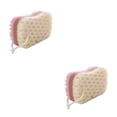 thumbnail image 2 of Toystoory Esponja de baño Exfoliante Cepillo para frotar el cuerpo Ducha SPA Limpiador de piel muerta Removedor Hidratante Adultos Tipo Tipo 2 2piezas, 2 of 6