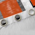 thumbnail image 4 of Manfei Modern Fashion Artwork Blackout Curtains Set of 2 (52x84 Each), Abstract Ombre Window Curtains, Square Geometric Curtains and Drapes, Window Curtains Home Decor, 4 of 6