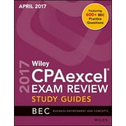 Wiley CPAexcel Exam Review April 2017 Study Guide: Business Environment and Concepts (Paperback) by Wiley